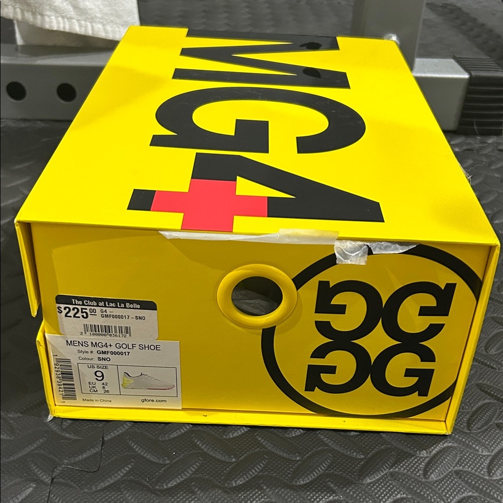 G/FORE MG4+ Shoes in Bold Yellow Box